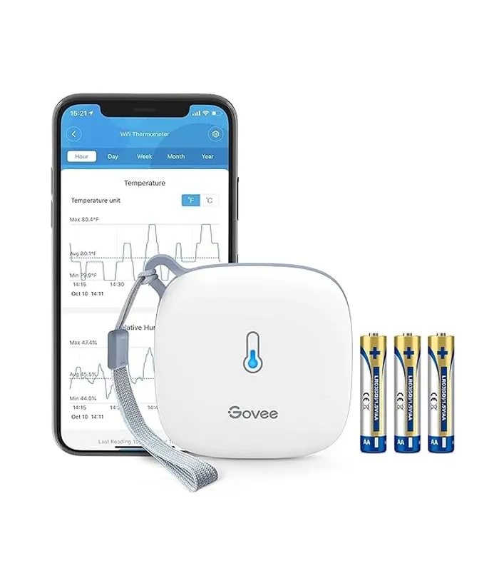 61UNq0X0rwL._SX522_ Smart WiFi Temperature & Humidity Sensor - Image 1